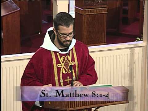 Today's Homily - 2013-06-28 - Fr.  Paschal Mary MFVA