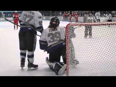 #Eisenhower and #Romeo play at 4 p.m. Saturday at Suburban Ice Macomb. Ike won 5-4 in OT Friday. @MI