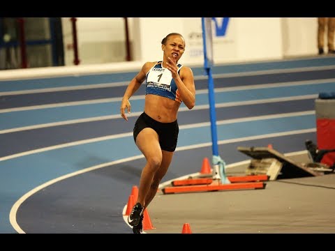 Quelle facilité! (400m ESF -FINALE 4)  Champ. Rég. en salle ES/SE - Eaubonne, 19 jan 2019