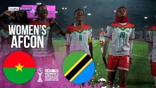 Burkina Faso vs Tanzania| HIGHLIGHTS 2026 Women´s Africa Cup of Nations | 07/31/2026 | beINSPORTSUSA