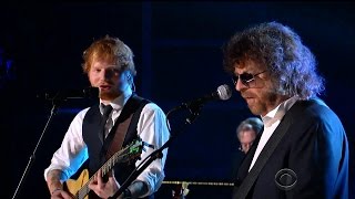 Jeff Lynne ELO Evil Woman, Mr. Blue Sky w/Ed Sheeran