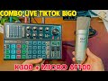 Combo Mic Live Stream CHO GIỚI TRẺ IDOL TIKTOK BIGO LIVE K300 MIC AT100 TRUYỀN HỮU MUSIC