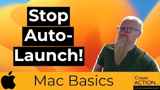 Stop Apps From Opening on Startup on your Mac!