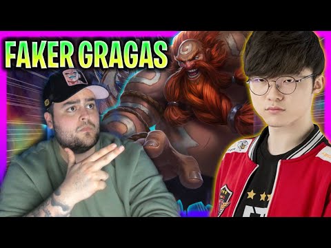 FAKER BRINGS BACK HIS ICONIC GRAGAS MID! | T1 Faker Plays Gragas MID vs Annie!