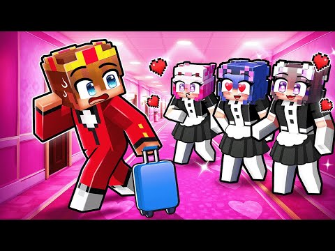 EIN JUNGE in einem Hotel nur für Mädchen!