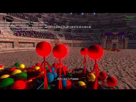 Ultimate Epic Battle Simulator - Deadpool vs Wolverine and a Stick Man Battle Royal