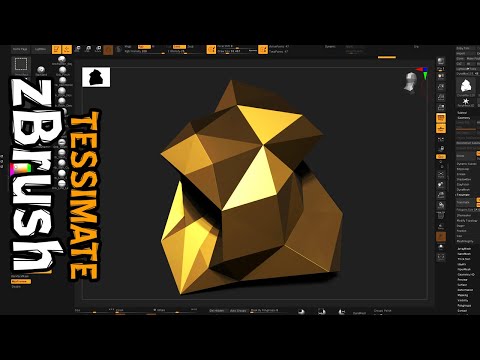 Tessimate in zBrush? What's that!