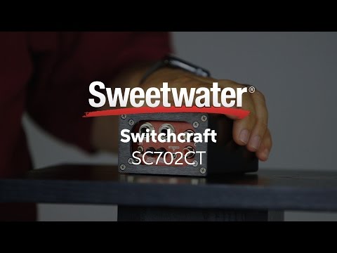 Switchcraft SC702CT Direct Box Overview by Sweetwater