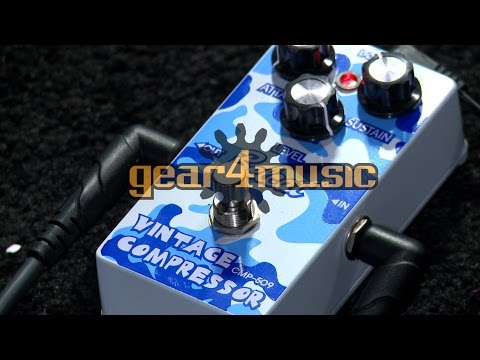 Демонстрация звучания педали эффектов Belcat CMP-509 Vintage Compressor