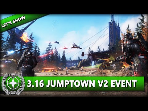 STAR CITIZEN 3.16 [Let's Show] ⭐JUMPTOWN V2 EVENT IM DETAIL | Gameplay Deutsch/German