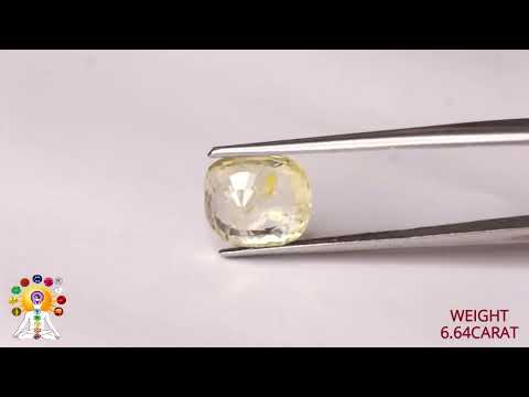 Yellow Sapphire 6.64ct. (Luxury) video