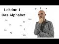 Deutschkurs A1 1 Lektion 1 Das Alphabet