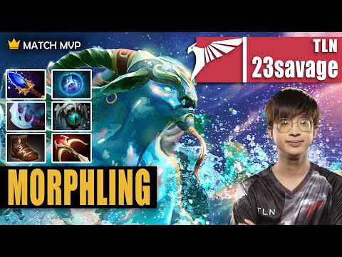 Morphling Safelane | TLN.23savage | SEA DOTA BEST MORPHLING PLAYER 16-0 | 7.32c Gameplay Highlight