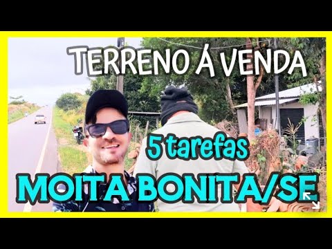 ÓTIMO TERRENO EM MOITA BONITA SERGIPE, COM POÇO ARTESIANO, FRENTE COM A BR 5,5 TAREFAS POV. CANDEIAS