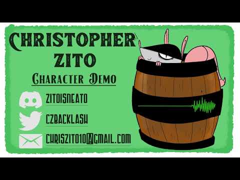 Chris Zito 2024 Narration/Character VO Demo