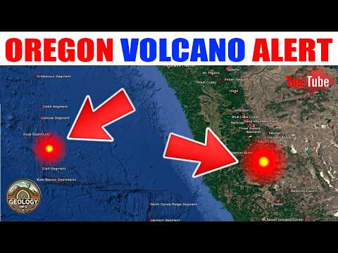 An axial volcano in Oregon is pushing the ocean floor upwards. Will it roll like a manzama?