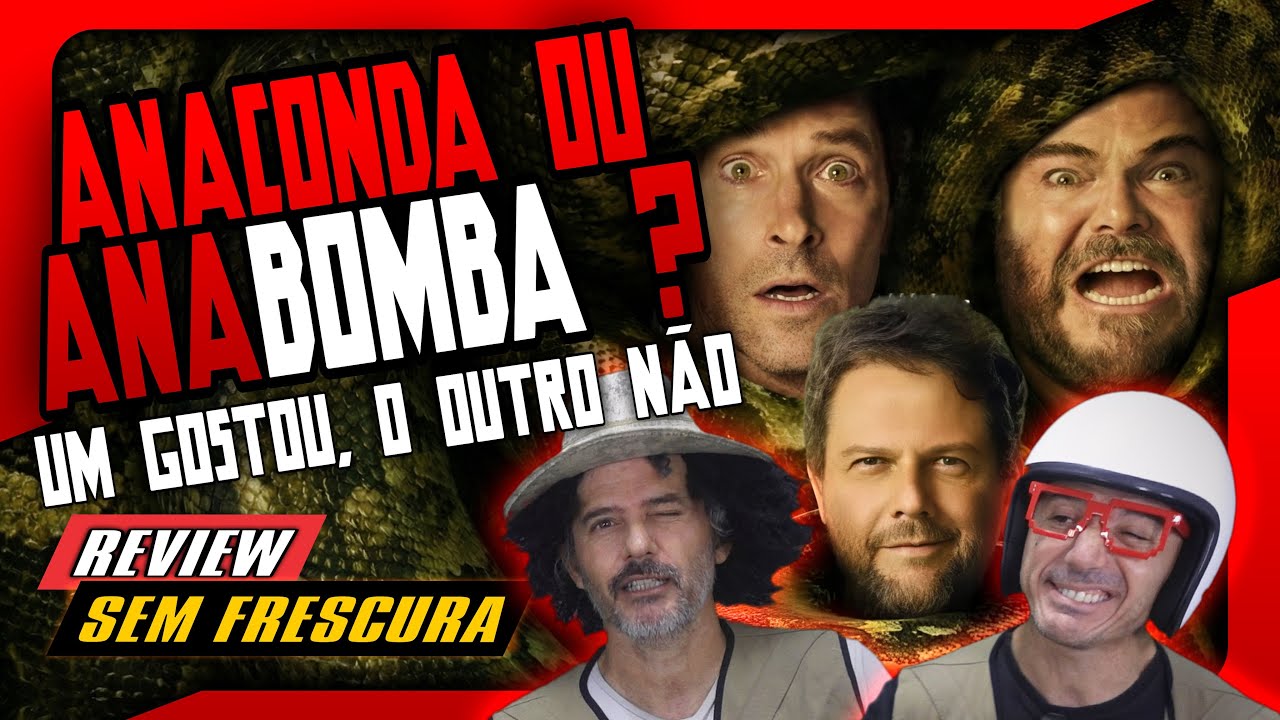 🐍💣 ANACONDA OU "ANABOMBA"?  SELTON MELLO SALVA O FILME? Review Sem Frescura #ancaonda