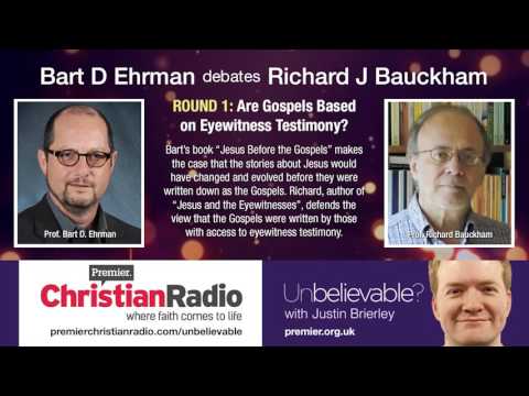 Bart Ehrman vs Richard Bauckham - Round 1