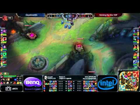 Game Ninja LoL #2 - HEADSHOTBG vs Striving for the TOP
