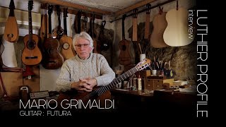 Video thumbnail for REG LUTHIER PROFILE 2021 + guitar test // M. Grimaldi by Roma Expo Guitars