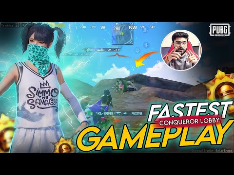 Ms Broken vs Streamers Fastest Gameplay in Conqueror Lobby🔥| PUBG MOBILE