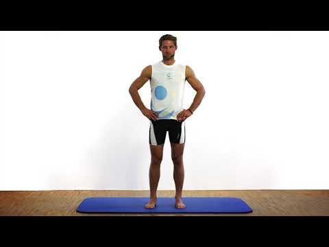 Beinachse Bipedaler Stand mit pronatorischer Verschraubung