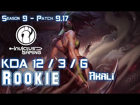 IG Rookie AKALI vs SYLAS Mid - Patch 9.17 KR Ranked