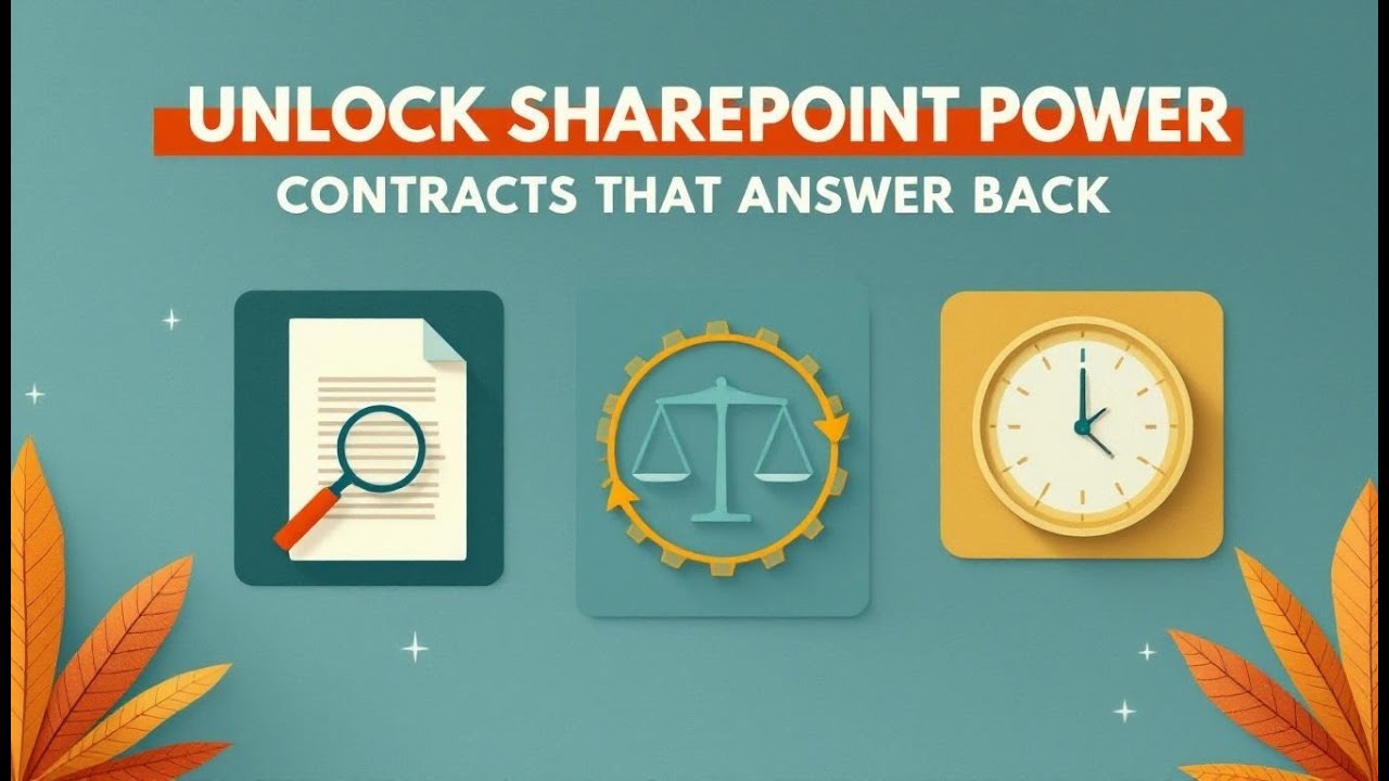 When Contracts Answer Back: AI Contract Management in Microsoft 365