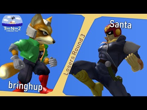 Terre Nova 2 - Losers Round 3 - bringhup (Fox) vs. Santa (Falcon) - [SSBM]