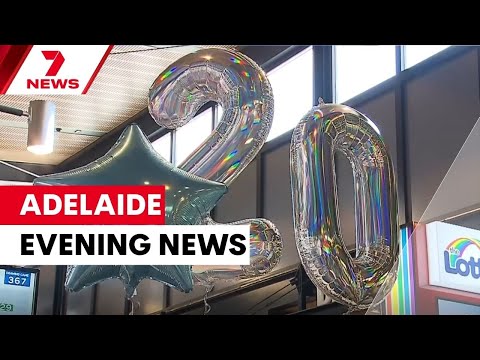 Retired mother wins Christmas Powerball; Police chase ends in dramatic crash | 7NEWS Adelaide