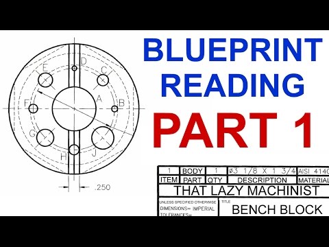 BLUEPRINT READING PART 1, Marc L'Ecuyer