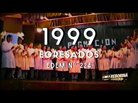 Egresados 1999 – EDEM N° 224 – Hughes, Santa Fe | Archivo VHS - REBOBINÁ
