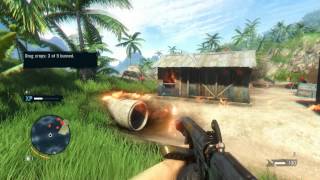 Far Cry 3 Weed Burning Drug Field Mission Gameplay PC