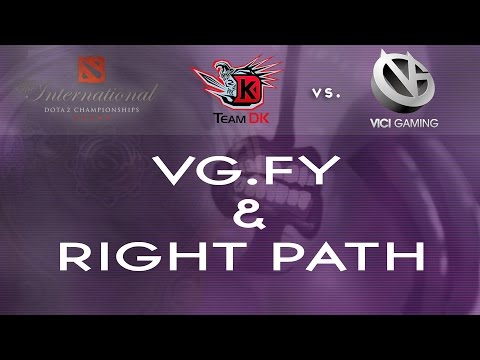 VG.fy & Right path vs. Team DK @ TI4 Loser Bracket