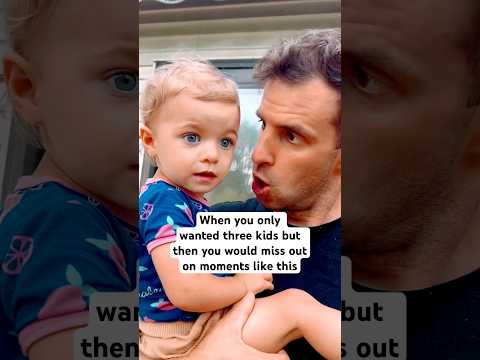 Baby vs. middle child living life on the edge #dadsofyoutube #fatherhoodjourney #fyp