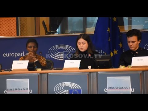 Kosovarja 16 vjeçare mban fjalim në Parlamentin Europian - 13.10.2019 - Klan Kosova