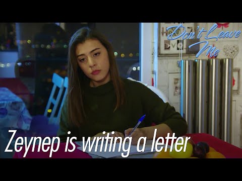 Zeynep is writing a letter to Emre - Don't Leave Me Short Scenes