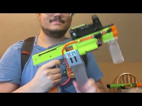 FULL AUTO AIR POWERED NERF BLASTER - The HPA Thing!