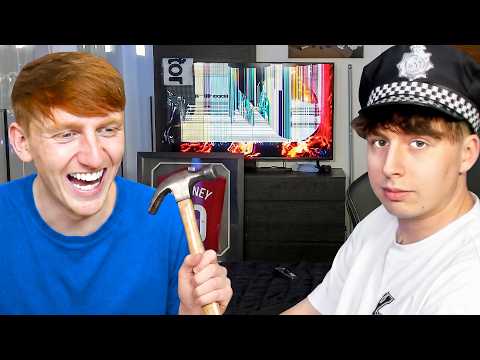 AngryGinge SMASHED My TV!