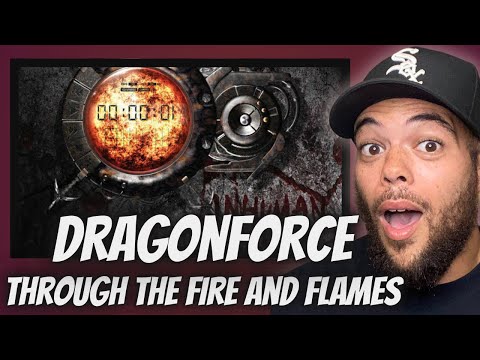 OMG!| FIRST TIME HEARING DragonForce -  Through the Fire and Flames REACTION