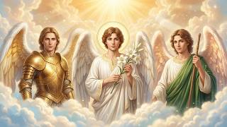 THE 3 ARCHANGELS | BANISH ENEMIES AND DARK MAGIC - RELEASE DEEP FEAR FROM YOUR MIND AND SOUL