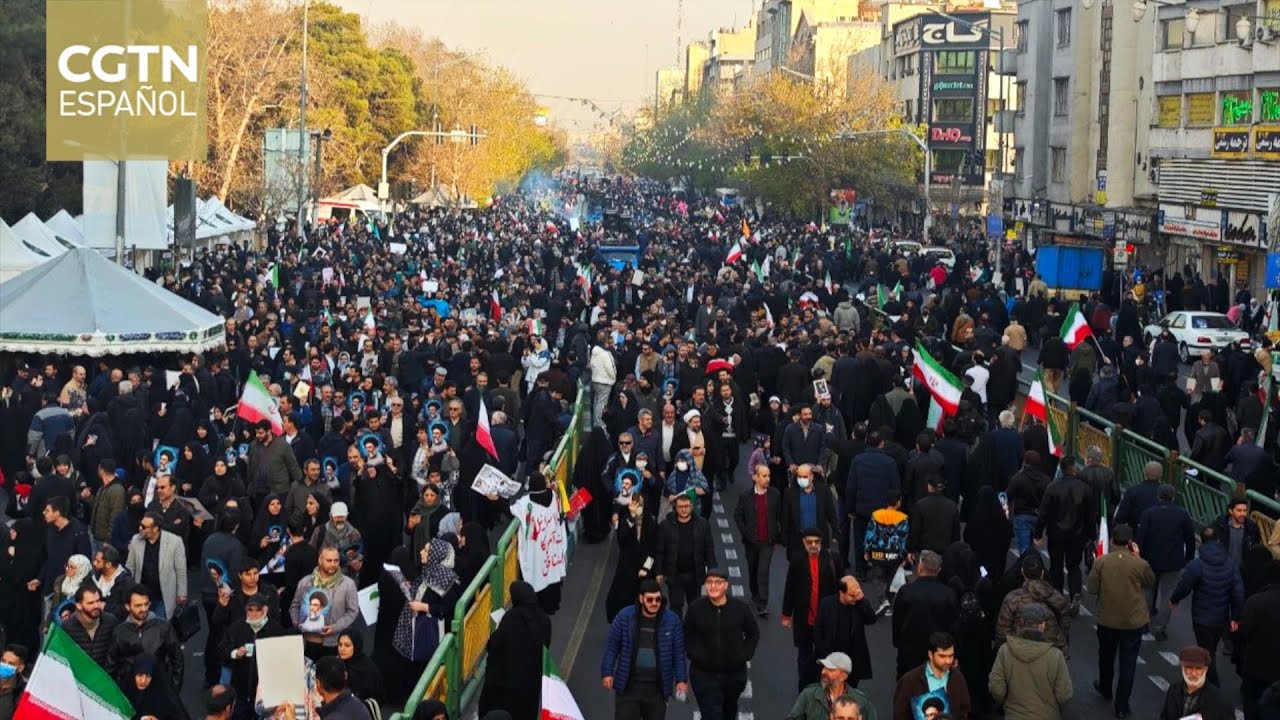 Realizan manifestaciones a favor del Gobierno en todo Irán