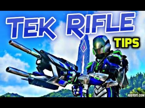 Tek Tier Rifle Tutorial Guild & Tips: WARNING Never Reload this Gun!
