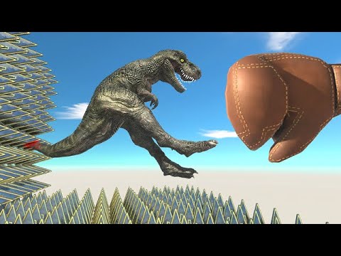 Punch Dinosaurs, Animals, Primates into Spikes - Animal Revolt Battle Simulator