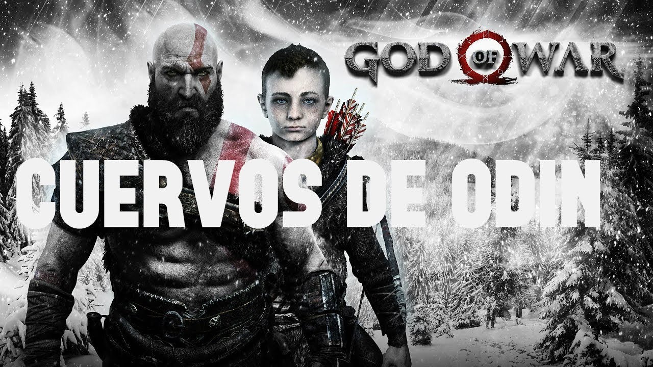 God Of War 4 PS4 - Guia 100% - Todos los Cuervos de Odin (Comentado)