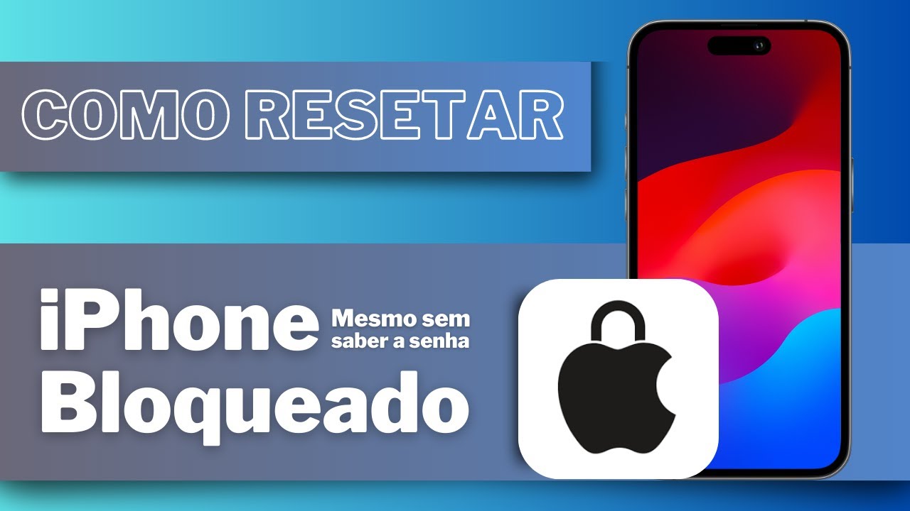 Resetar iPhone bloqueado sem senha