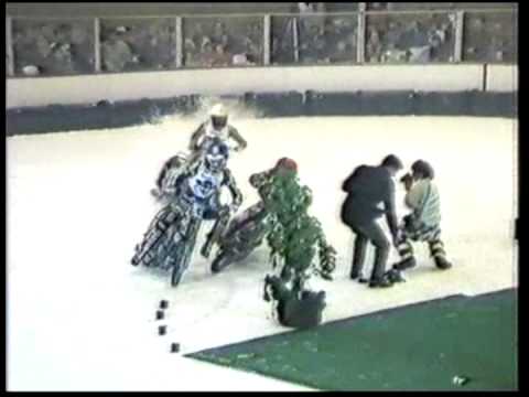 Telford Ice Speedway 1986