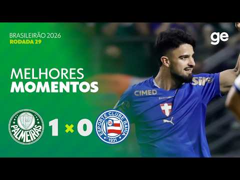 Gols e melhores lances de Palmeiras x Bahia