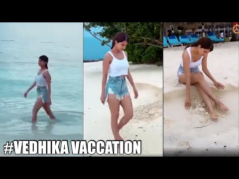 Actress Vedhika Enjoying Her Vacation In Maldives || #Vedhika