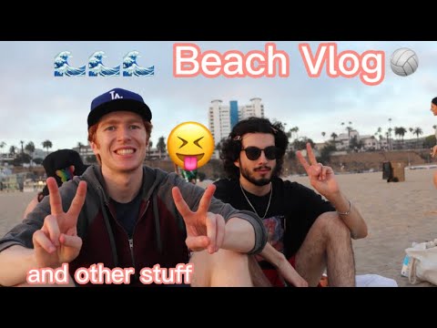 Beach Vlog and Other Stuff